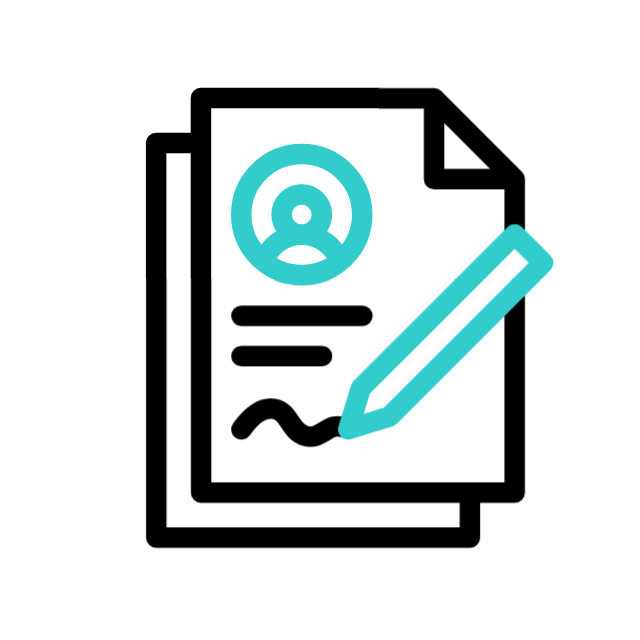 Signing form animation